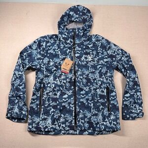 Forloh Jacket Men XL AllClima Airalight Camouflage Rain Recco Full Zip Water USA